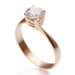 помолвочное кольцо классическое на заказ SGPP037